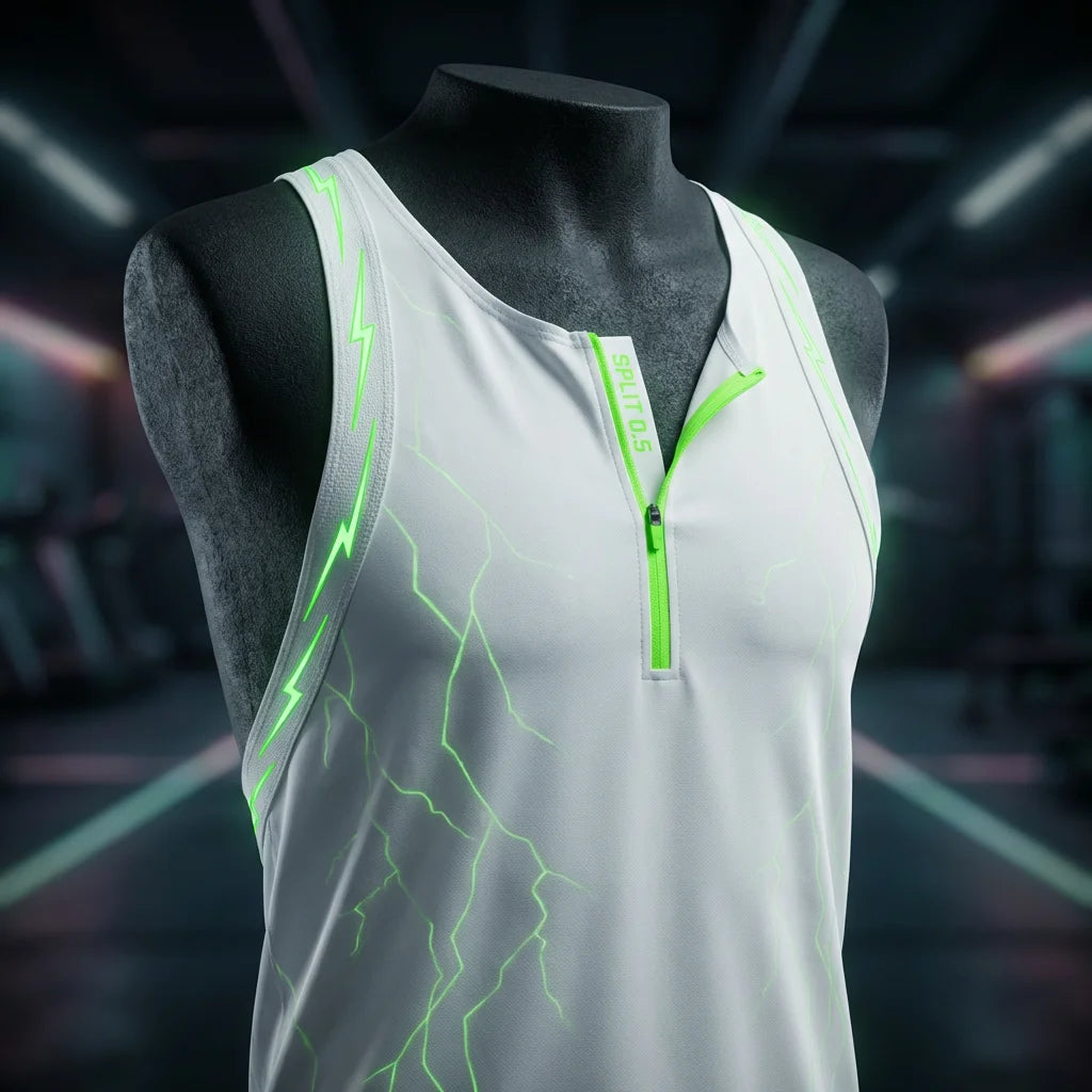 Neon Lightning Edition (Narrow Shoulder / Short Zipper / Lightning Texture)